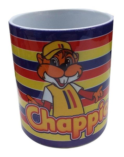 Vintage `Kitchen Tin` Coffee Mug - Chappies Chewing Gum