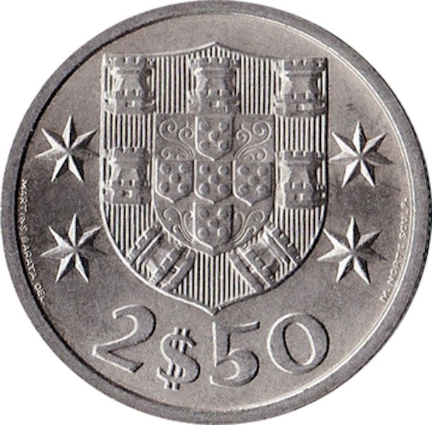 1984 Portugal 2.50 Escudos