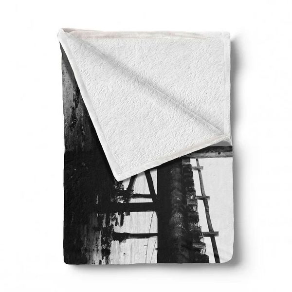 Water Under The Bridge Light Weight Fleece Blanket By Annette Heymans