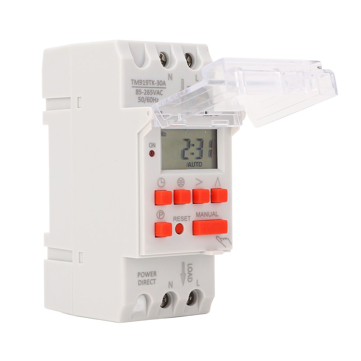 Digital Timer Switch for Geyser Water Heater 7 Day Programmable LCD ...