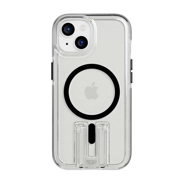 Tech21 Evo Crystal Kick Apple iPhone 15 MagSafe Case - Clear / Black