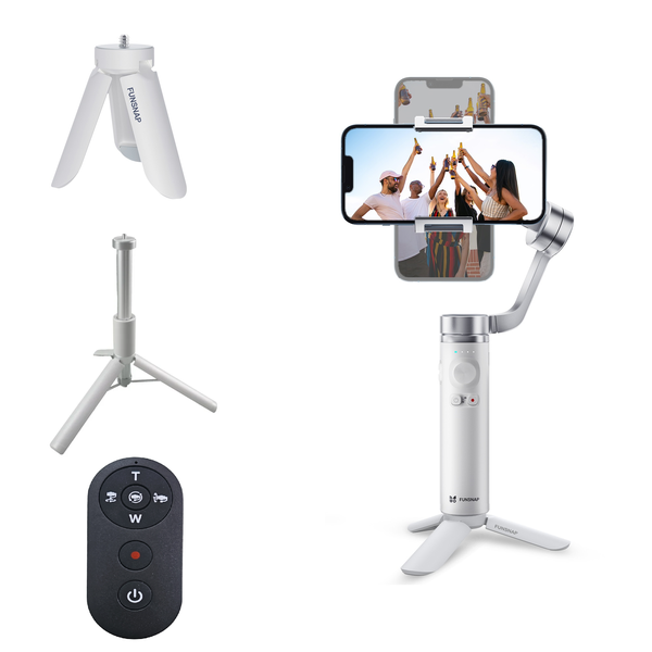 FUNSNAP Capture Pi Combo Foldable Handheld Gimbal with Face Tracking