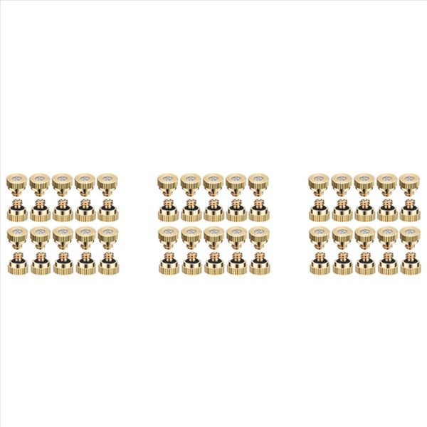 Brass Misting Nozzles Tees Dust Control Mist Nozzle Sprinkler
