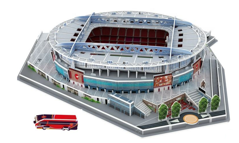 ARSENAL Emirates Stadium 3D Puzzle