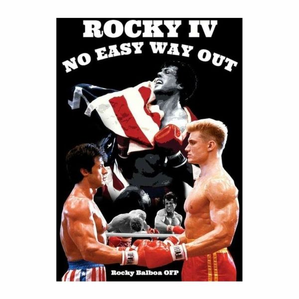 Rocky IV No Easy Way Out Poster - A1
