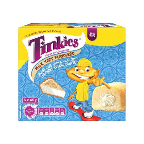 Tinkies Milktart 6 X 45g Buy Online In South Africa Takealot Com