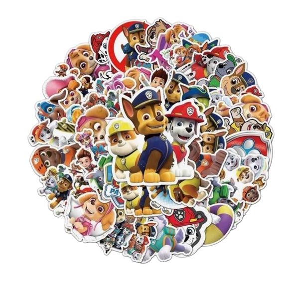 Paw Patrol Stickers Set of 50 Unique Vinyl Stickers