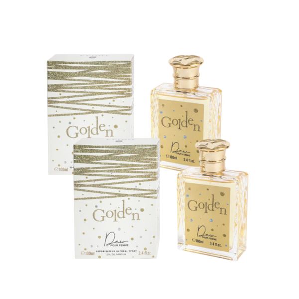 Golden Pour Eau de Parfum - 100ml - 2pcs