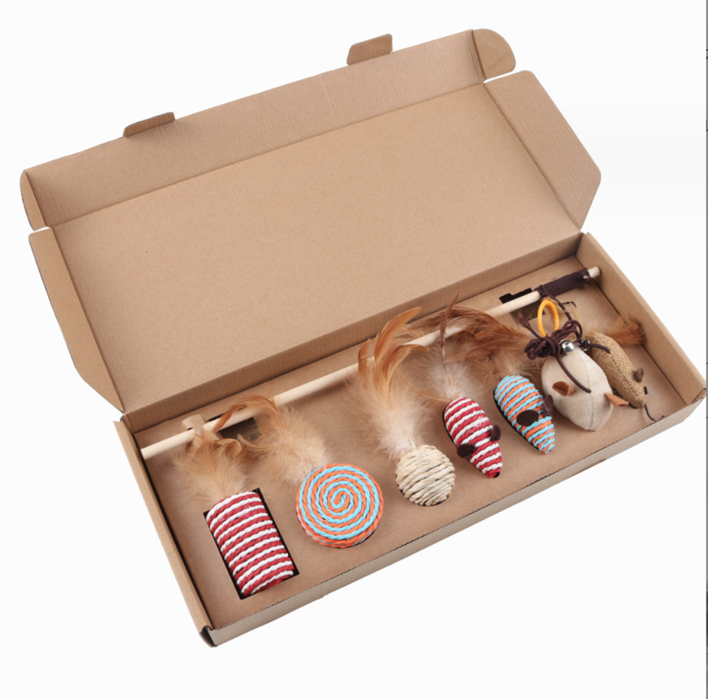 MamaMia Cat Toy Gift Set 7 Piece Shop Today. Get it Tomorrow!