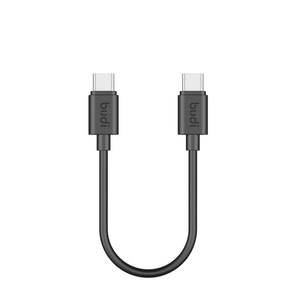 Budi 0.25M Usb-C Short Pd 65w Fast Charge and Sync Cable