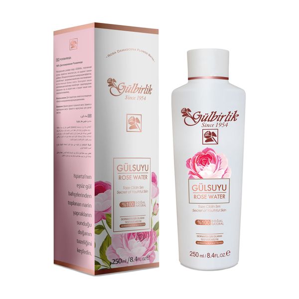Gulbirlik 100% Natural Rose Water 250 ml