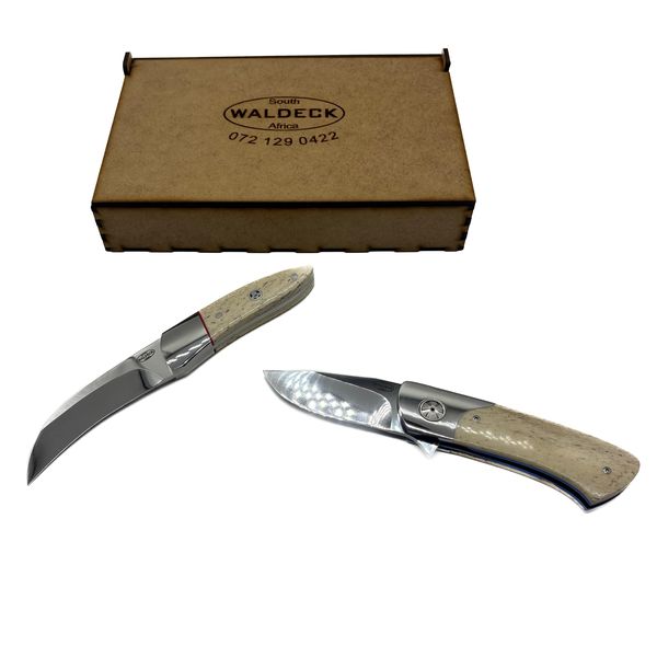 Waldeck Africa Signature Bone Knife Set