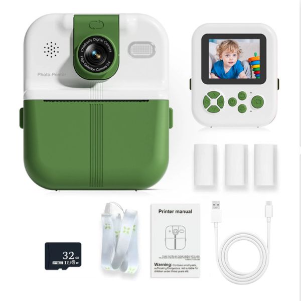 AIMO - Kids Camera Instant Print,Camera for Kids w/ Video and Fun Frames