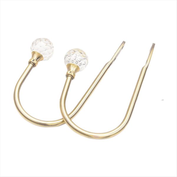 E Metal U Shaped Shackles Window Accessories Curtain Holdback
