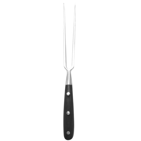 Outdoor Bbq Fork Stainless Steel Barbecue Meat Fork Black