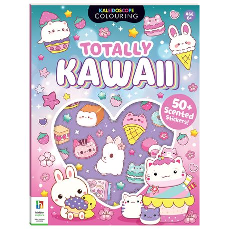 Kaleidoscope Colouring Scented Stickers Kawaii Image
