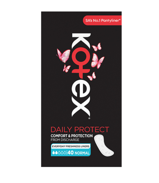 Kotex - Regular Unscented Pantyliners 40's x 2