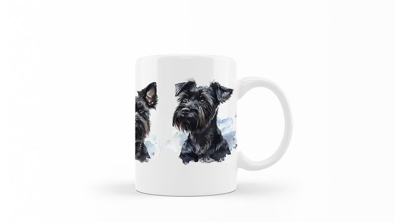 Scottish-Terrier Printed Coffee Mug DSGN108