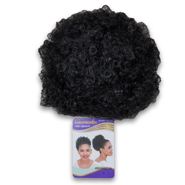 Afro Pondo - Black - Large