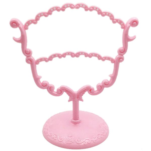 Jewelry Rack Butterfly Plastic Detachable Earring Frame Pink