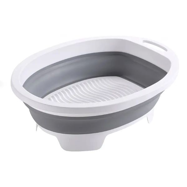 Fold Washboard Basin For Hand With Soap Holder