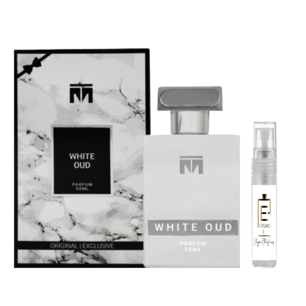 White Oud - Eau De Parfum with 5ml Elegance Perfume Bottle