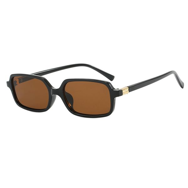 Retro Rectangular Sunglasses for Women Vintage Fashion Trendy