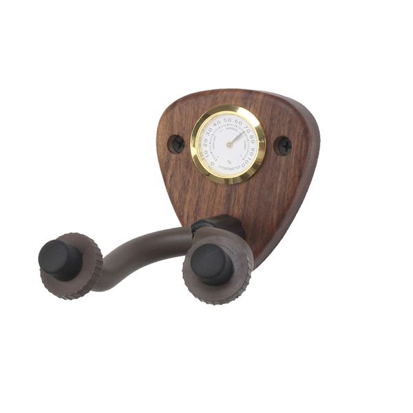 Wall Mount Guitar Hook Hanger With Hygrometer