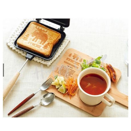 MOZ OUTDOOR BOOK Hot Sandwich Maker ver. Released --Cute Elk Pattern Hot  Sandwich Making! Fashionable cutting board ver. []