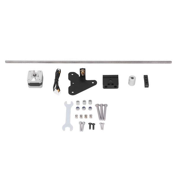 Dual Z Axes Kit Upgrade for CR10 Series, 515mm Lead Screw, Black