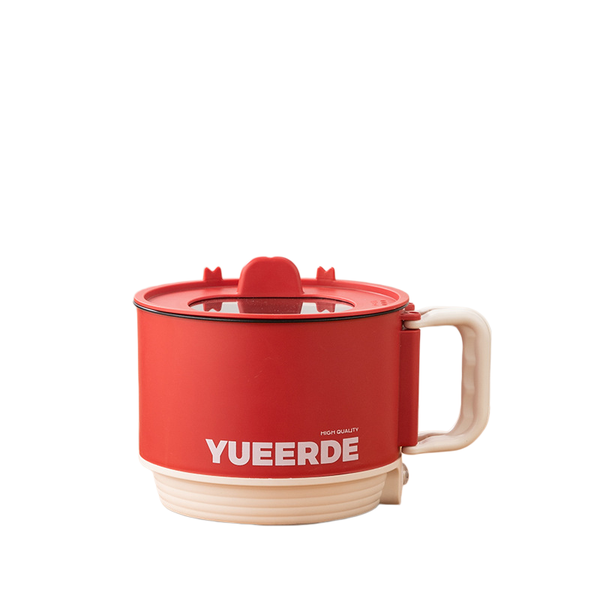 YUEERDE Red 1.5 L Slow Cooker
