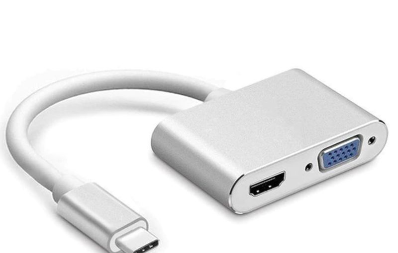 Type-C HDMI VGA Adapter