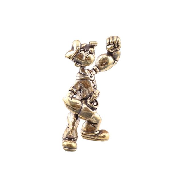 Bronze Hercules Bobi decorative tabletop art piece and ornament