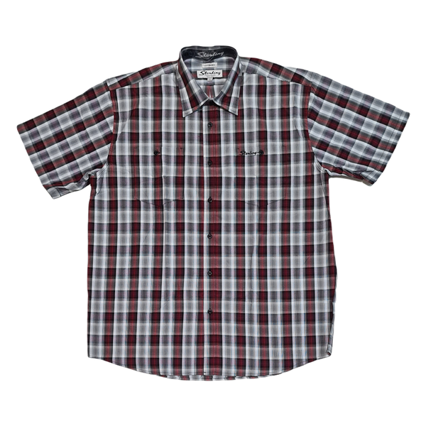 Sterling Check Shirt Red/Black/White image