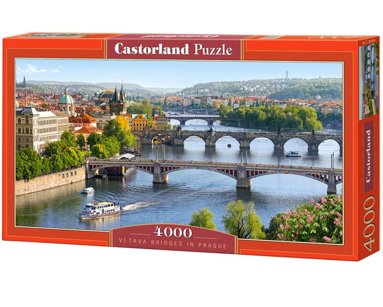Vltava Bridges In Prague - 4000 Piece Puzzles