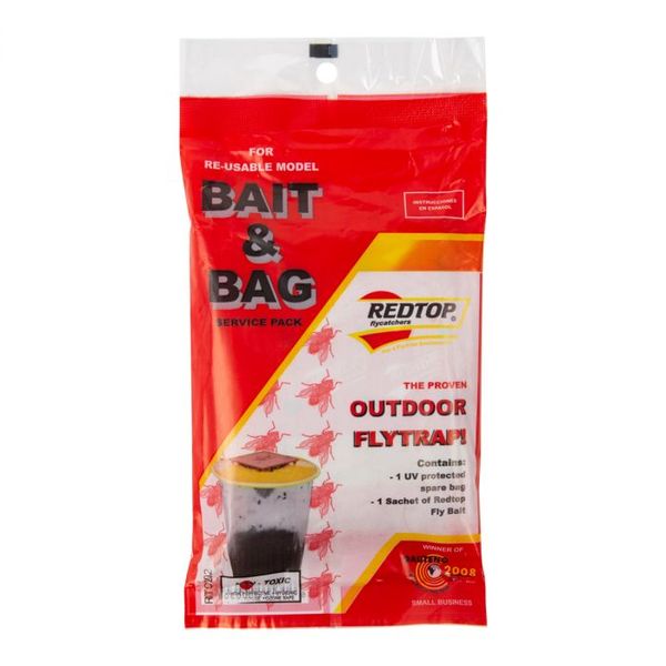Redtop - Standard Service Pack (1 Bag &amp; 1 Bait) - 3 Pack