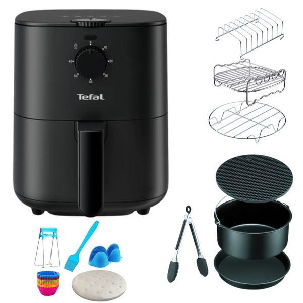 Tefal - Air Fryer (3.5L) Combo - Includes 28-Piece Airfryer Accessory Set