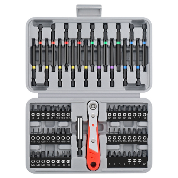 68Pcs Ratchet Screwdriver Bit Combination Set