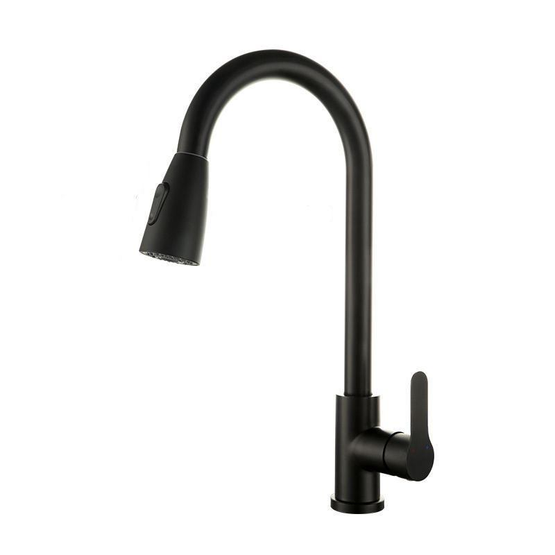 Stainless Steel Kitchen Pull-Out Faucet Sink Hot And Cold Faucet Faucet