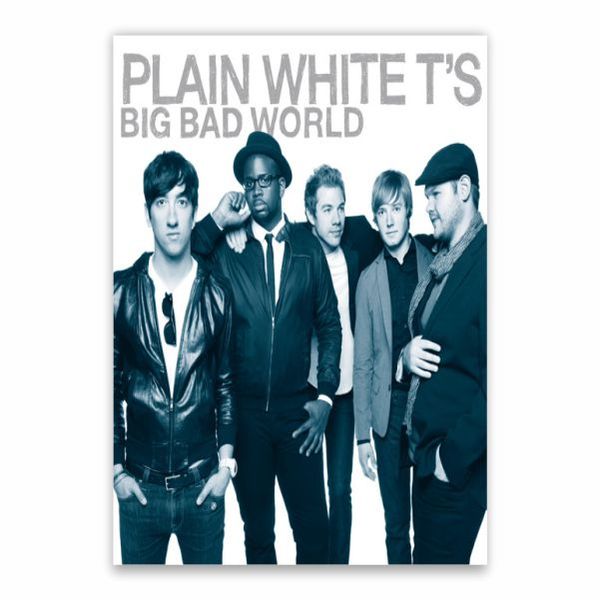 Plain White T's Big Bad World Album Poster - A1