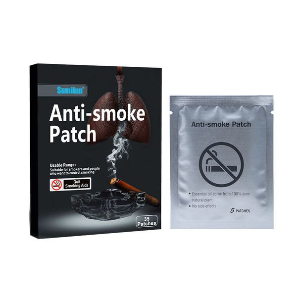 Anti-Smoking Patch - Natural Plant Formula 35 Patches for Quit Smoking Aid