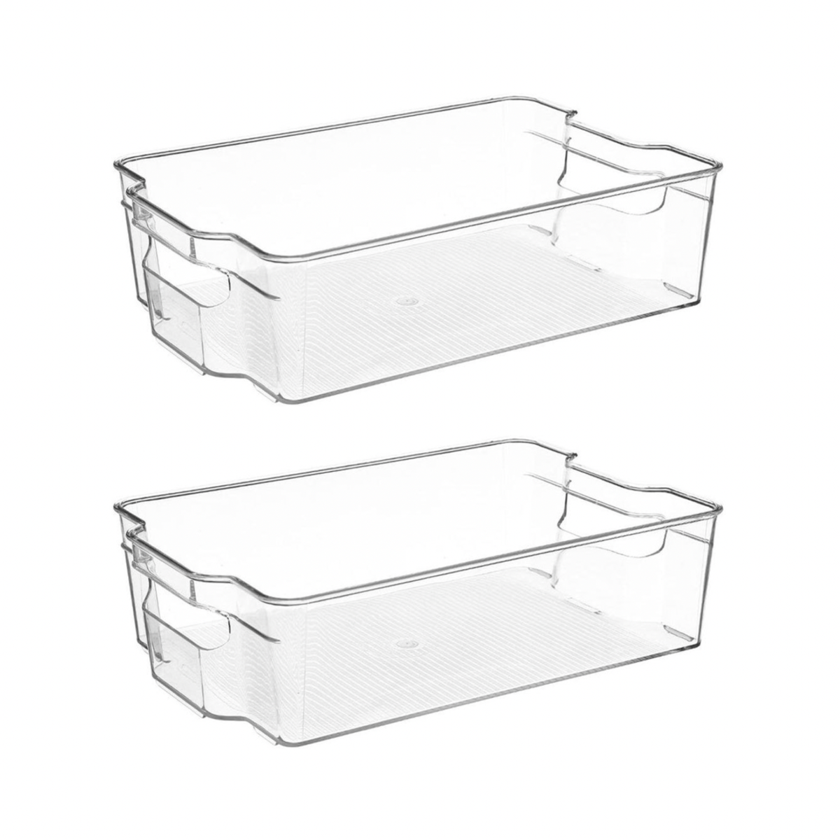 Fridge Storage Tray Container 2 Pack Shop Today. Get it Tomorrow