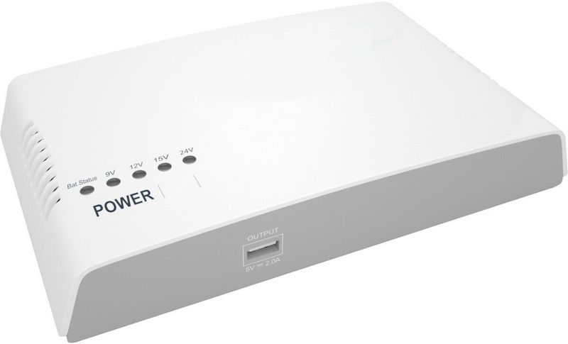 Rechargeable Portable Mini UPS for Internet Routers, CCTV &amp; Smart Devices