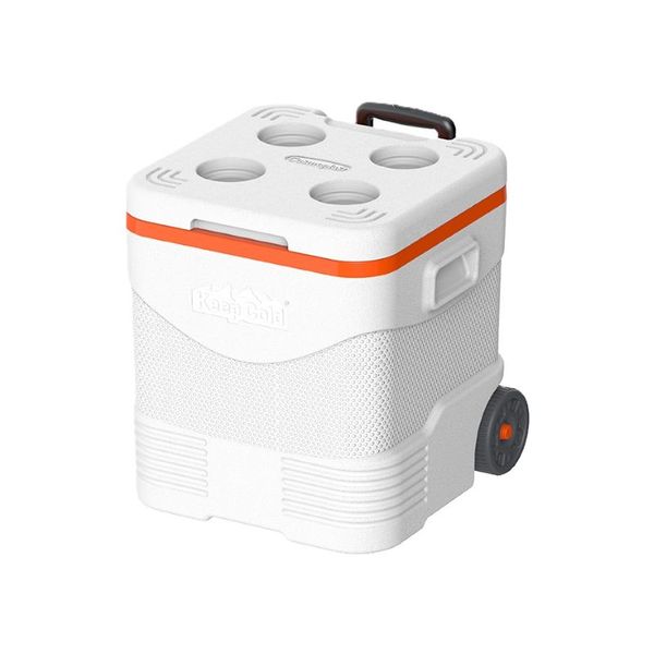 Cosmoplast Picnic Trolley Cooler Box - 45 Litre