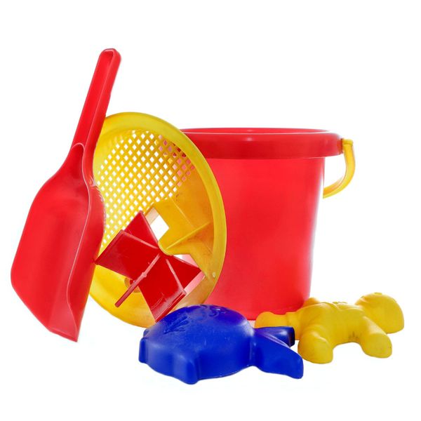 Beach Toys for Kids /Sandpit Toys for Toddlers/Beach Water Wheel Set 5pcs