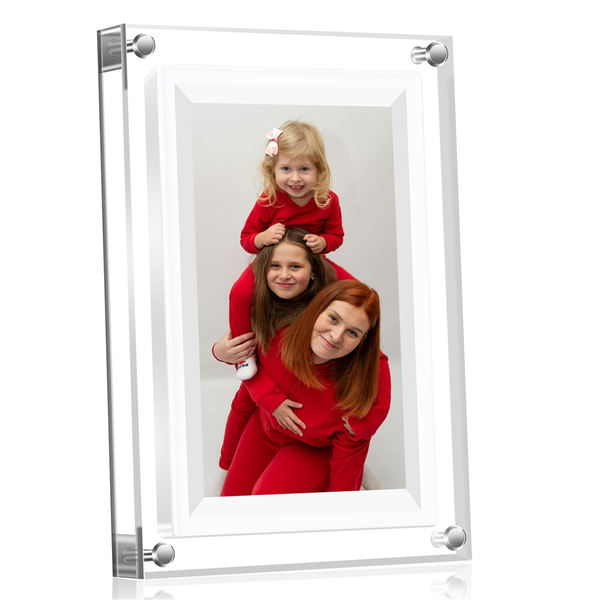 7-Inch Transparent Acrylic Digital Photo Frame