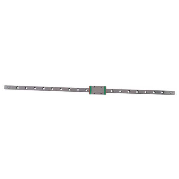 1Pcs 9mm MGN9 400mm Linear Rail and 1 Piece GN9H Miniature Rail Slider