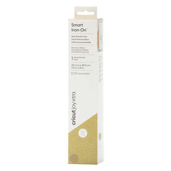 Cricut Smart Iron-On Joy Xtra - Prismatic Glitter Gold