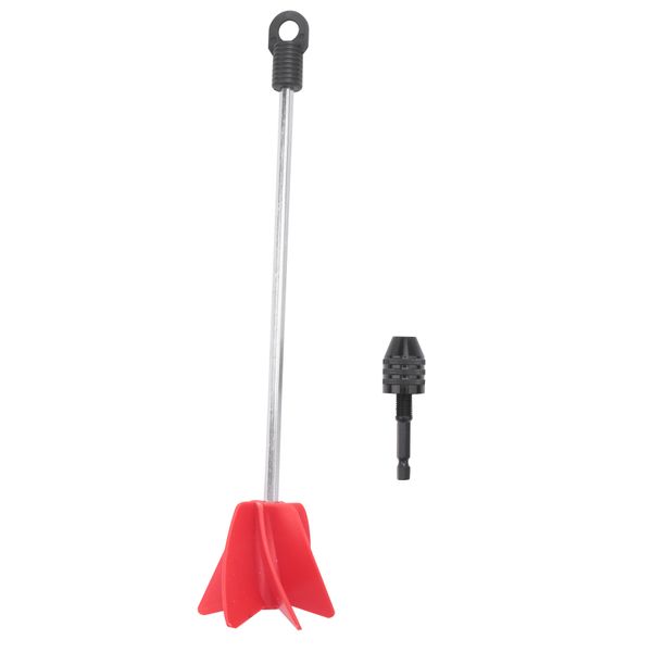 Paint Mixer &amp; Epoxy Mixer Attachment With Hex Shank Drill Chuck