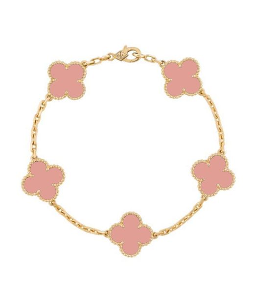 Clover Bracelet - Pink
